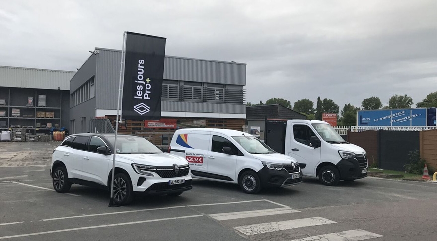 Exposition au Point P pour Renault Rouen